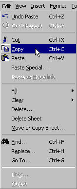 Edit Menu