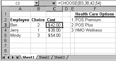 Choose() example